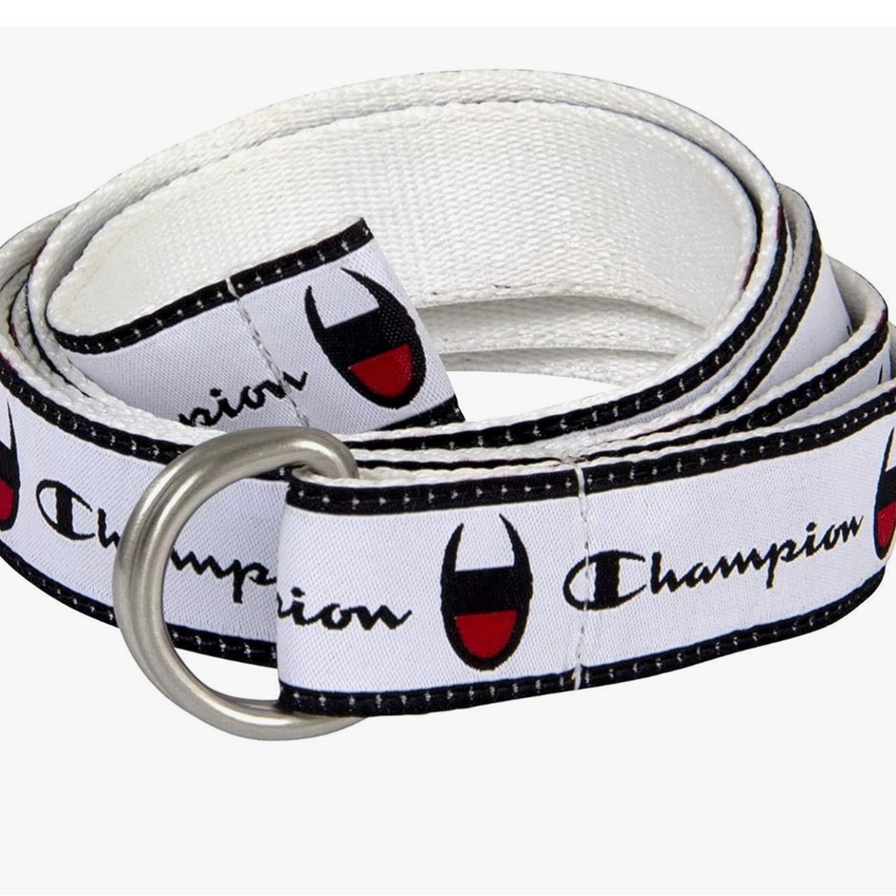 Champion D-Ring White Belt - Unisex